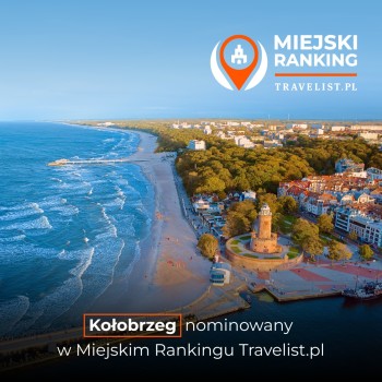 Kołobrzeg w jesiennym rankingu Travelist.pl