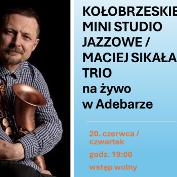 Maciej Sikała Trio na żywo w Adebarze 