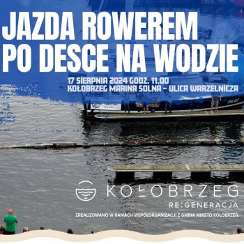 25 jubileuszowe zawody w jeździe rowerem po desce na wodzie